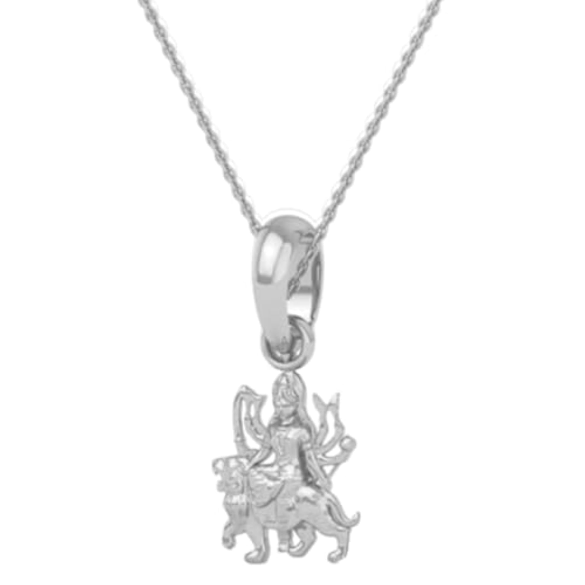 925 Silver Lord Mata Rani Locket Pendant for Men & Women